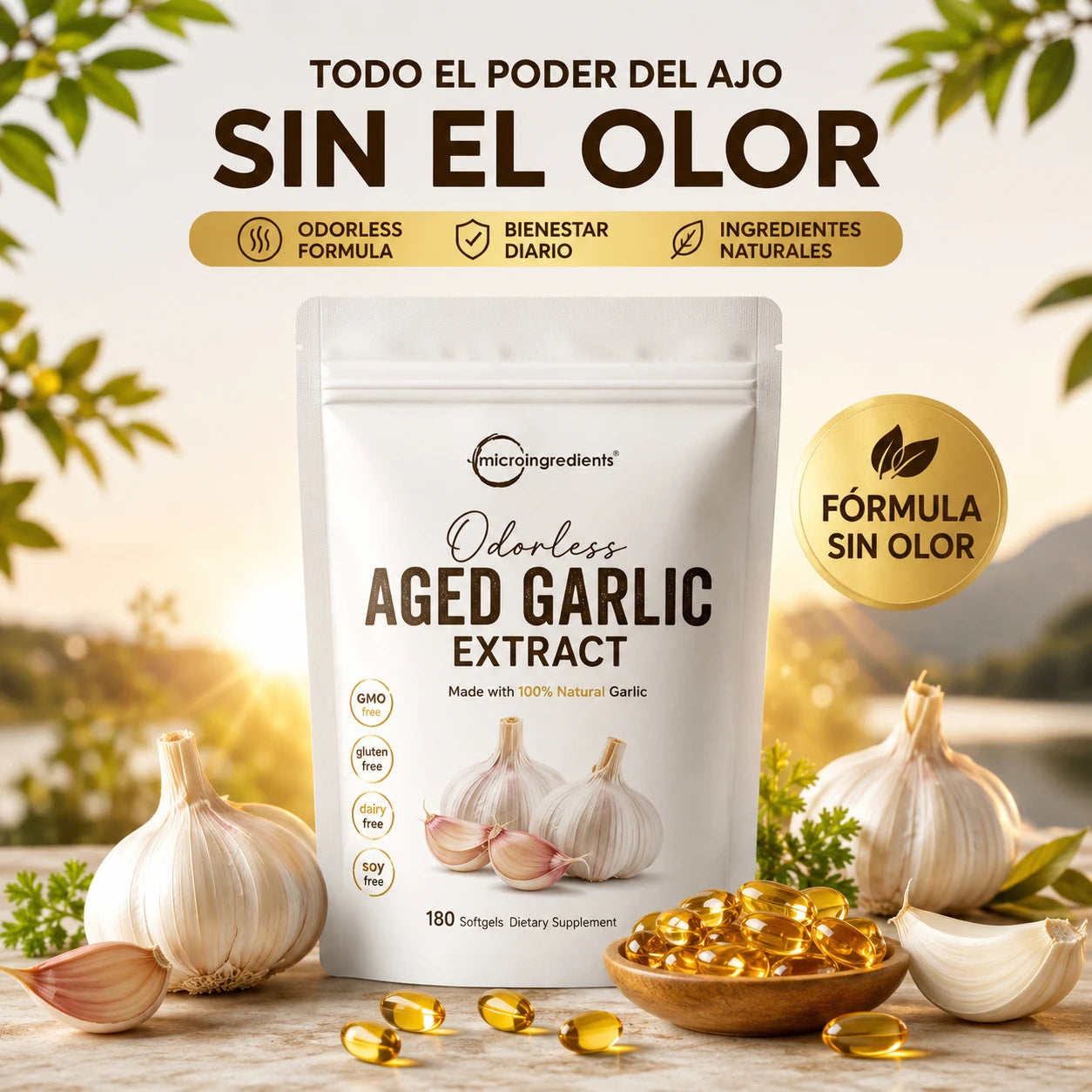 X1 ODORLESS AGED GARLIC EXTRACT -Doypack