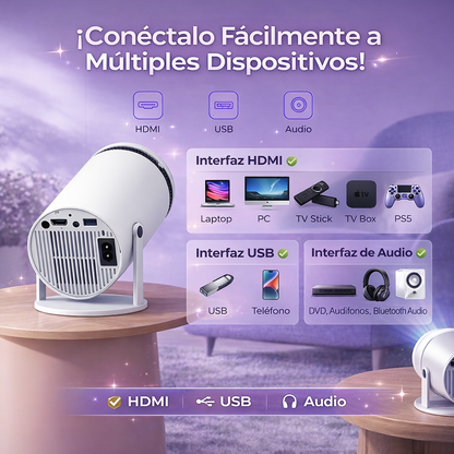 Pantalla Gigante de Hasta 200" en Segundos
