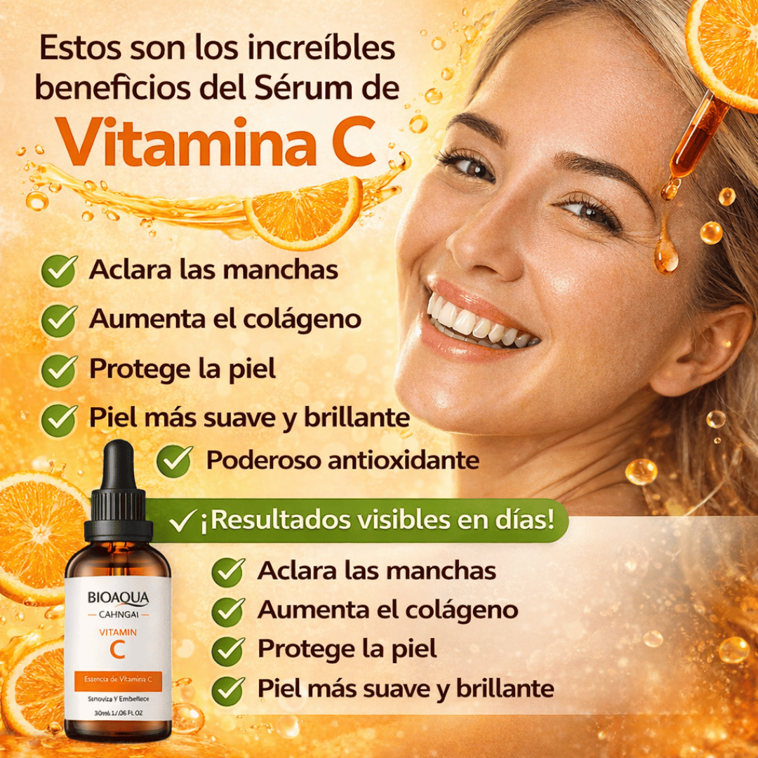 ✨ Piel más luminosa y radiante con vitamina C 100ML