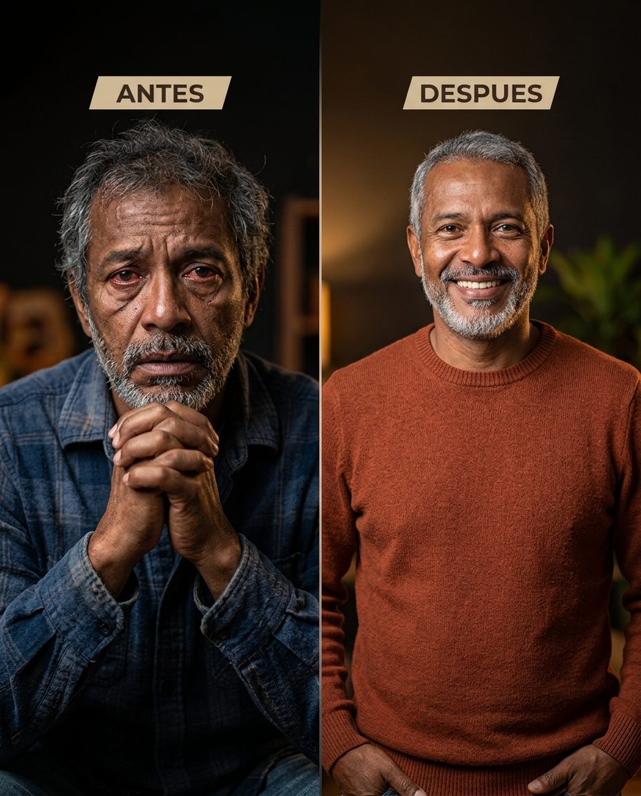 Antes y después