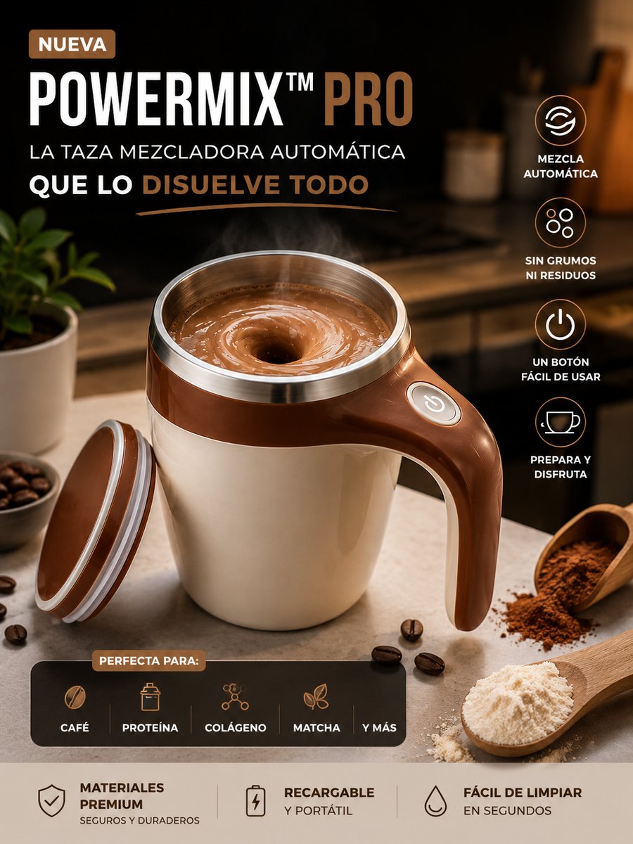 PowerMix PRO — taza inteligente