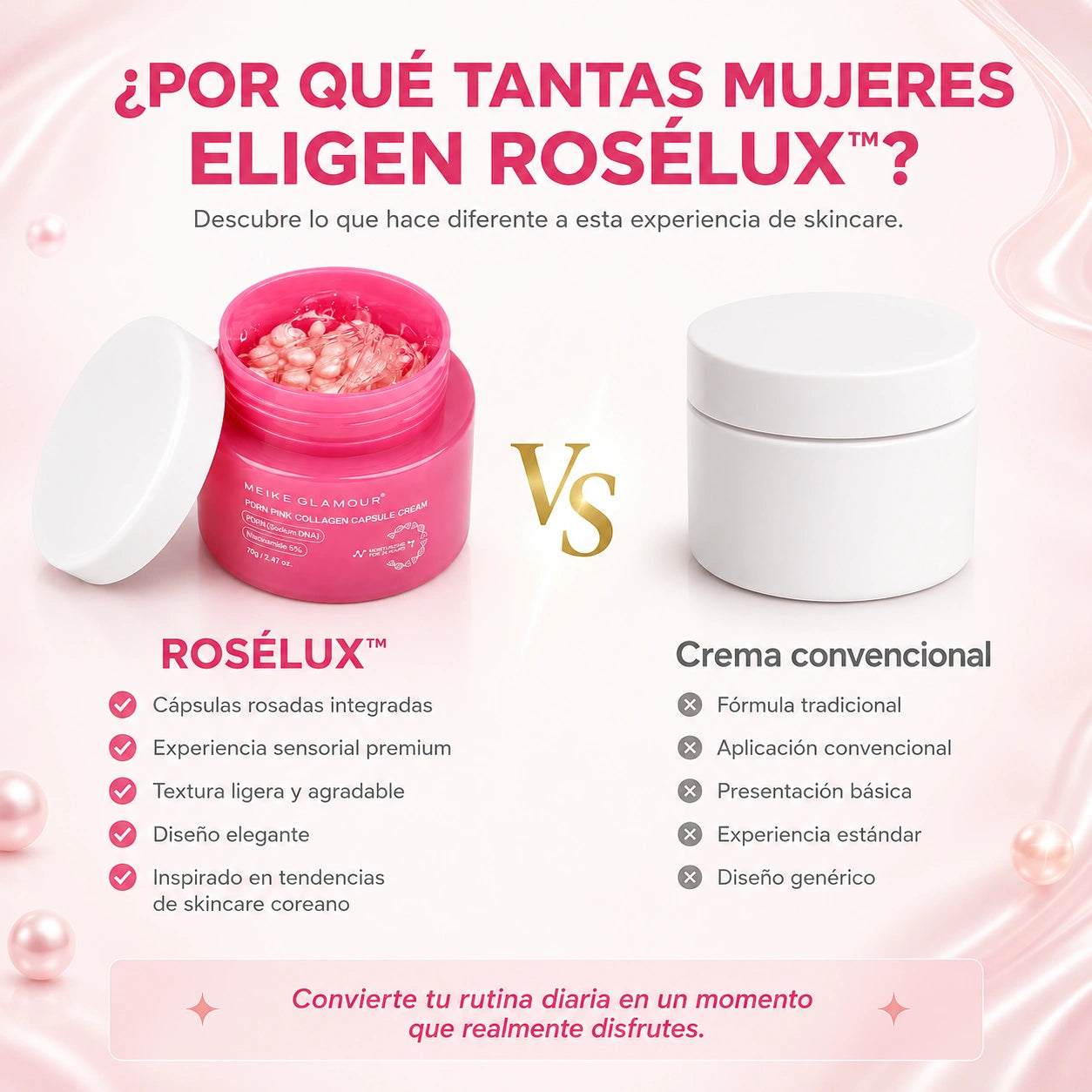 Comparación ROSÉLUX