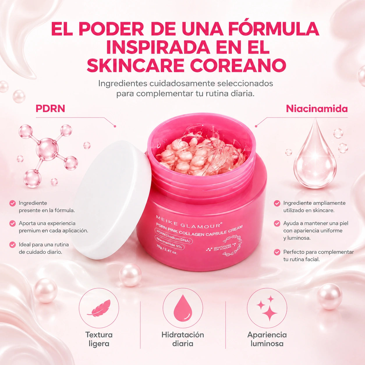 ROSÉLUX™ — PDRN y Niacinamida