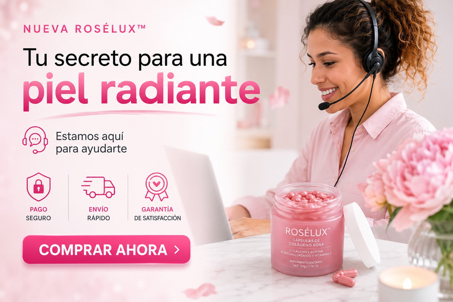 Servicio al cliente ROSÉLUX — Estamos aquí para ayudarte